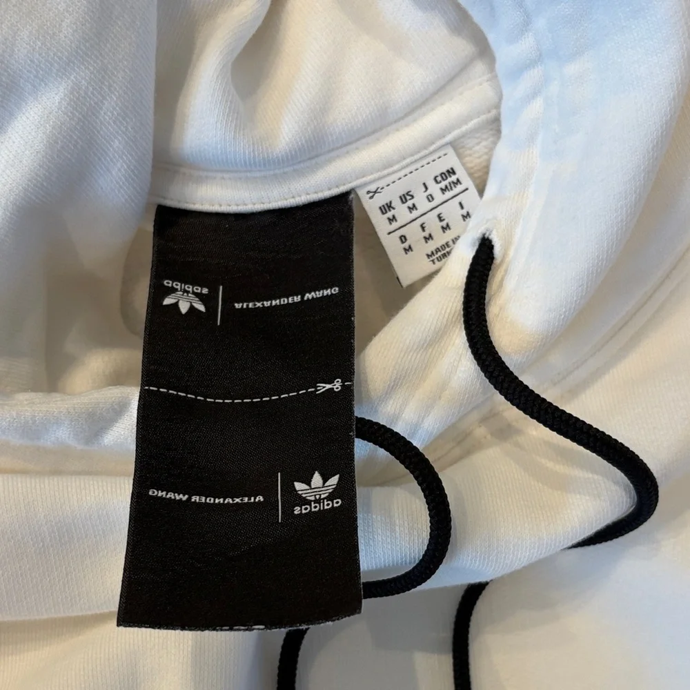 Adidas Alexander Wang Collab Hoodie with Black Accents